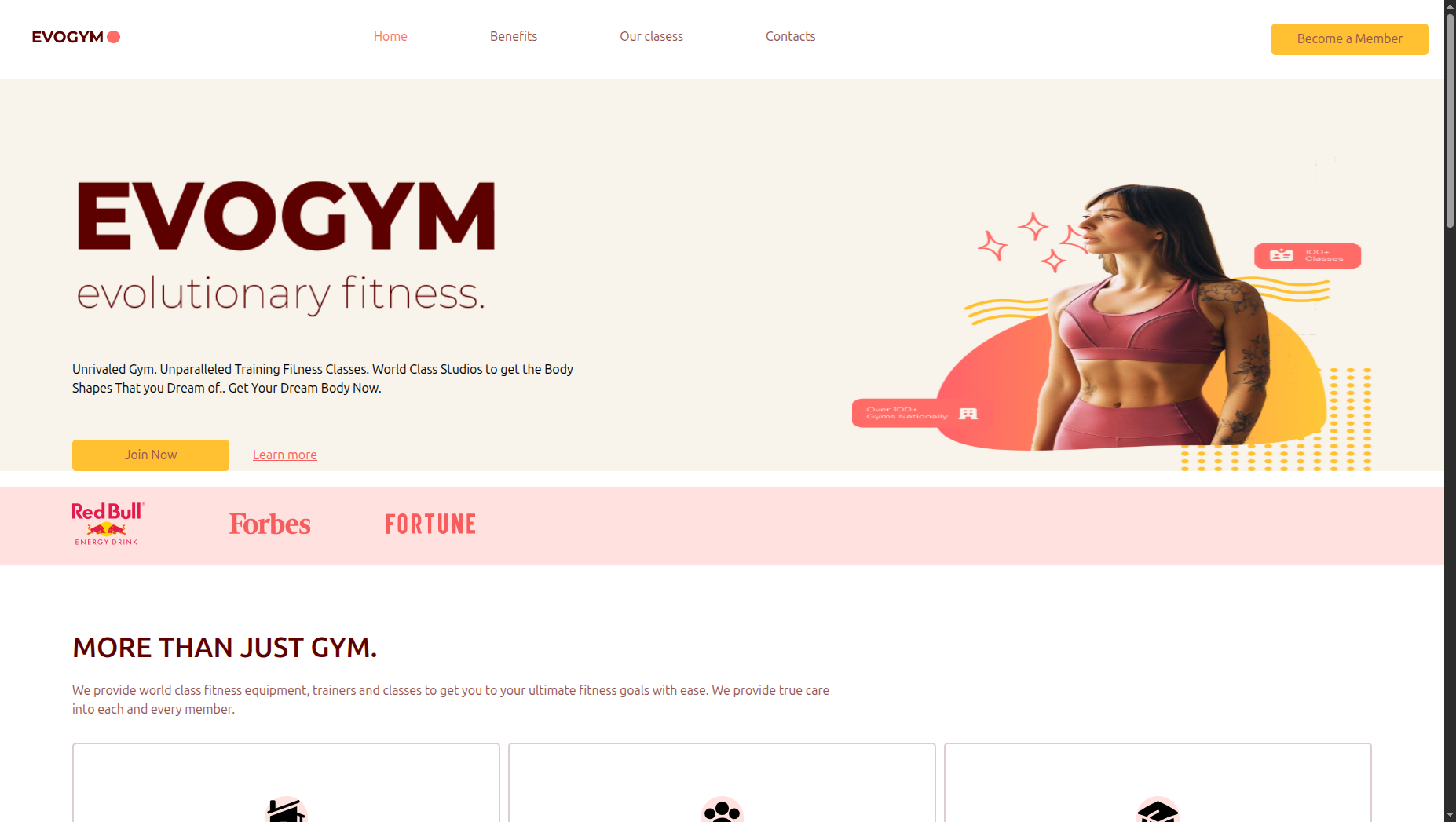  gym website