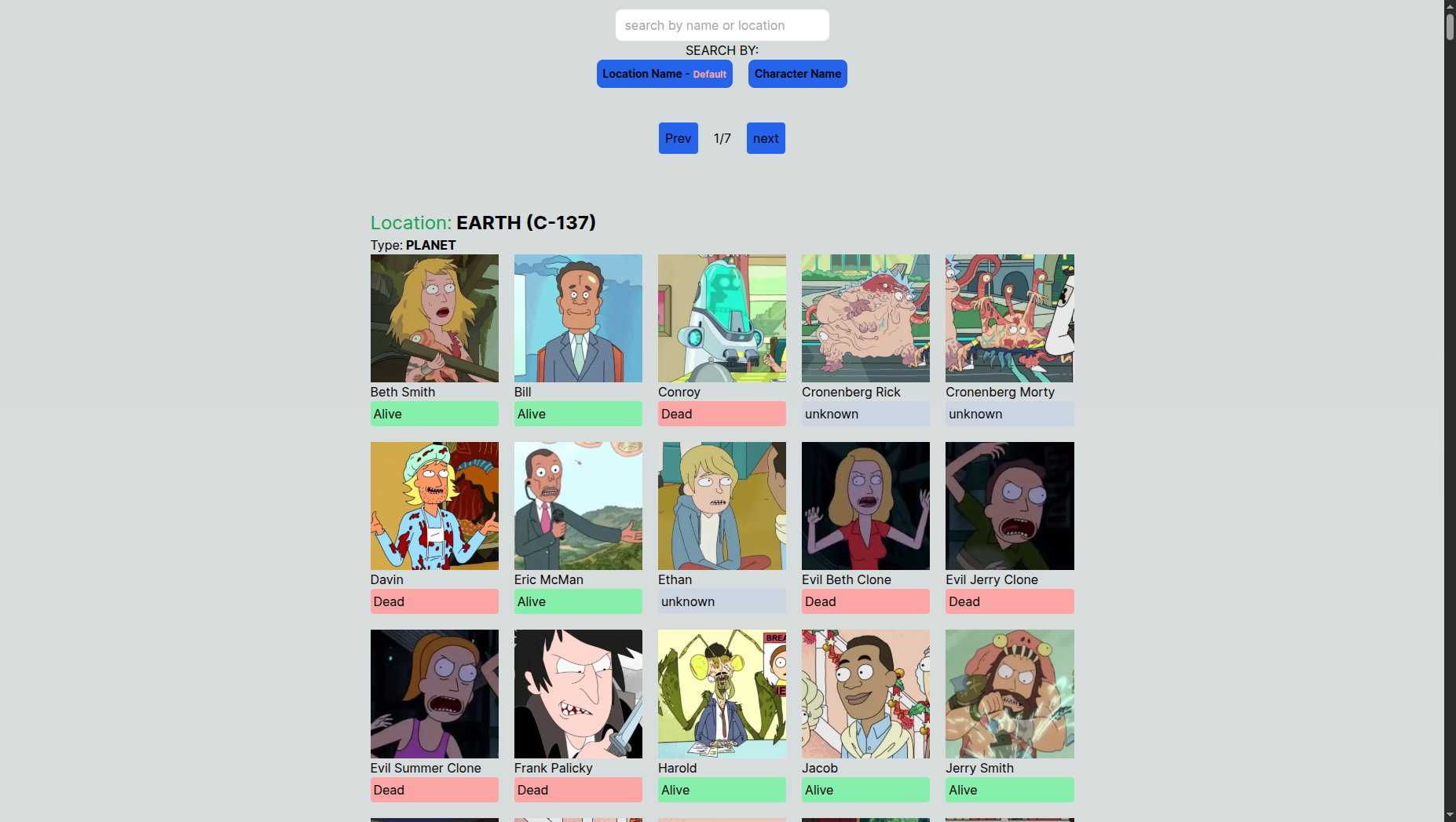 rick and morty funbase